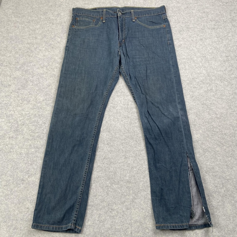 Levis 508 Jeans Mens 32x30 (35x27) Blue Regular Fit Tapered Stretch Denim Pants